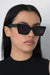 Lu Goldie Lucia Sunglasses- Black