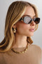 Luv Lou The Helena Sunglasses- Dark Chocolate