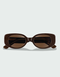 Luv Lou The Helena Sunglasses- Dark Chocolate