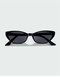 Luv Lou The Taylor Sunglasses- Black