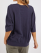 Elm Fundamental Mazie Sweat- Navy