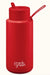 Frank Green Ceramic Reusable Bottle 34oz Large- Atomic Red