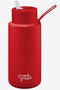 Frank Green Ceramic Reusable Bottle 34oz Large- Atomic Red