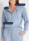 Nimble Me Time Zip Through- Sky Blue Marle