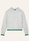 PE Nation Marquee Knit- Grey Marle