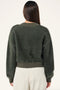 PE Nation Greenpoint V Neck Knit- Caviar