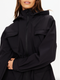 The Upside Freddie Fleece Lined Anorak- Black