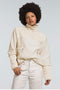 The North Face Cragmont Fleece 1/4 Snap- Dune White