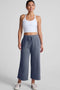 Beyond Yoga Spacedye On The Up Cropped Tank- Cloud White