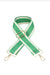 Hi Ho Silver- Woven Green/ Cream Gold Strap