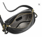 Hi Ho Silver Obsessed Bag Black/ Gold- Black Leather Strap