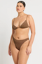 Bond Eye Christy Brief- Cocoa Butter Lurex