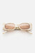 Lu Goldie Salome Sunglasses- White Onyx