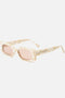 Lu Goldie Salome Sunglasses- White Onyx