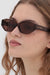 Lu Goldie Eliana Sunglasses- Espresso