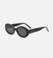Lu Goldie Valentina Sunglasses- Black