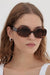 Lu Goldie Valentina Sunglasses- Tort