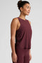 Beyond Yoga Featherweight Rebalance Tank- Midnight Burgundy Heather