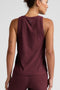 Beyond Yoga Featherweight Rebalance Tank- Midnight Burgundy Heather