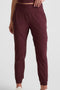 Beyond Yoga Spacedye Midi Jogger- Midnight Burgundy Heather
