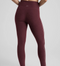 Beyond Yoga Spacedye Ready Midi Legging- Midnight Burgundy Heather