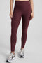 Beyond Yoga Spacedye Ready Midi Legging- Midnight Burgundy Heather