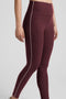 Beyond Yoga Spacedye Ready Midi Legging- Midnight Burgundy Heather