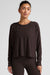 Beyond Yoga Featherweight Daydreamer Pullover- Dark Choc Heather