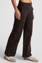 Beyond Yoga Spacedye Laid Back Wide Leg Pant- Dark Choc Heather