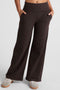 Beyond Yoga Spacedye Laid Back Wide Leg Pant- Dark Choc Heather
