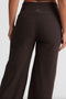 Beyond Yoga Spacedye Laid Back Wide Leg Pant- Dark Choc Heather