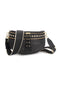 Hi Ho Silver Stud Bag Black/ Gold- Black Strap