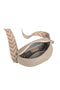 Hi Ho Silver Obsessed Bag Taupe/ Gold- Woven Strap