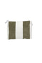 Sunny Life Terry Beach Pouch- Olive Stripe
