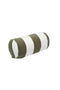 Sunny Life Inflatable Beach Pillow- Olive Stripe