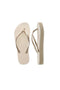 Havaianas Slim Flatform Thong- Beige