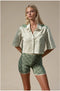 Juan & Me Iconic Yardage Short- Green