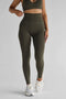 Leelo Active Full Length Legging Extra High- Khaki