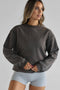 Leelo Active Oversized Sweater- Vintage Brown