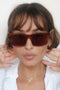Lu Goldie TL06 Sunglasses- Chestnut
