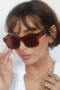 Lu Goldie TL06 Sunglasses- Chestnut