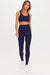 The Upside Peached 28IN High Rise Pant- Navy
