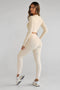 Leelo Active Sculpt FL Legging- French Vanilla