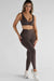 Leelo Active Sculpt Legging- Dark Choc