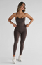 Leelo Active Sculpt Tank- Dark Choc