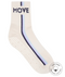 Move Active Unisex Crew Non Slip Grip Socks