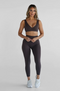 Leelo Active Sculpt 7/8 Legging- Dark Choc