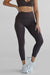 Leelo Active Sculpt 7/8 Legging- Dark Choc