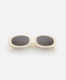 Lu Goldie Evie Sunglasses- Oat Milk