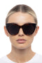 Le Specs Air Heart Sunglasses- Tort
